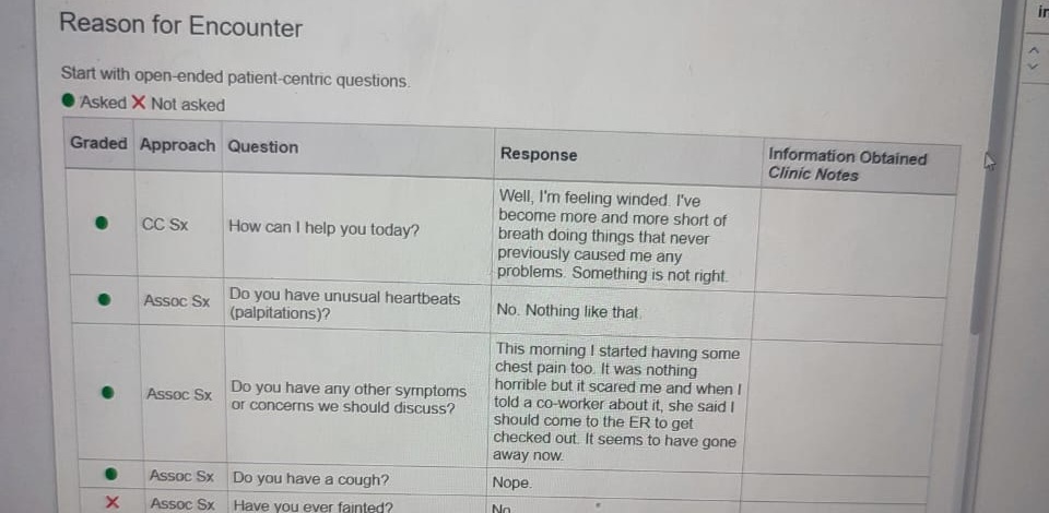 Jamie Feldman shortness of breath answers