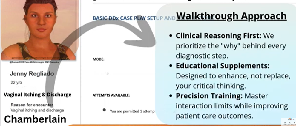 Whitney Connolly Jenny Regliado Maryam Perkins 22 y/o Height: 5’2” (157 cm) Weight: 145 lb (65.5 kg) reason for encounter: vaginal itching and discharge