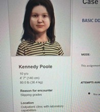 iHuman Kennedy Poole 10 year old slipping grades answers