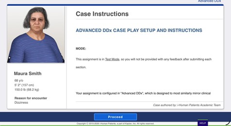 Maura Smith 68 y/o 5' 2" (157 cm) 150.0 lb (68.2 kg) Reason for encounter Dizziness