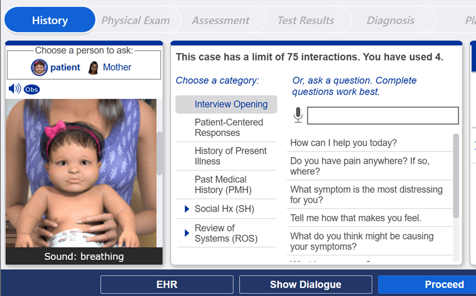 iHuman Layla Stevens 18 month old female Vomiting and diarrhea answers