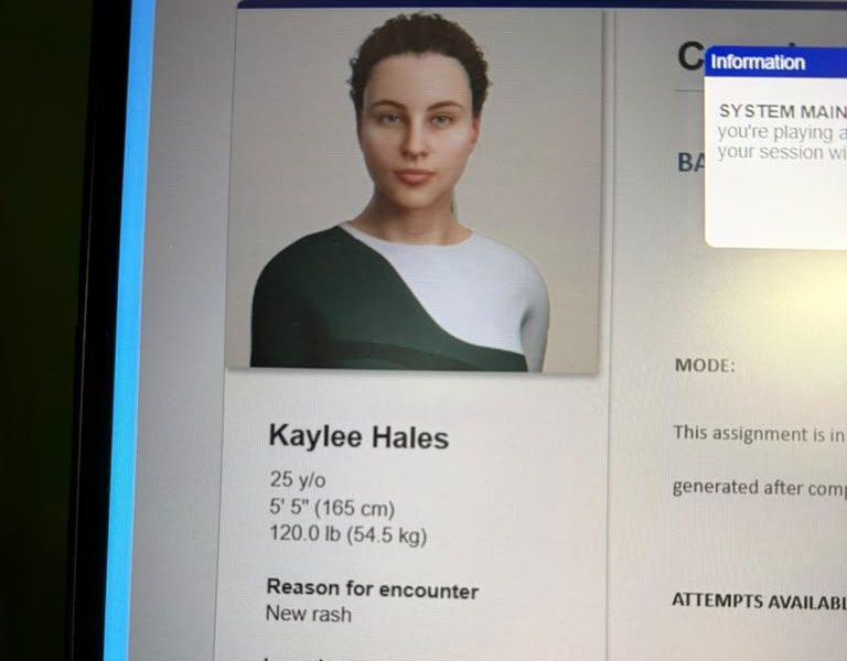 iHuman Kaylee Hales New rash 25 year old answers