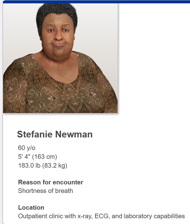 ihuman stefanie newman shortness of breath